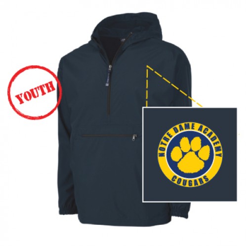 Charles River Youth Pack-N-Go® Pullover (Navy)
